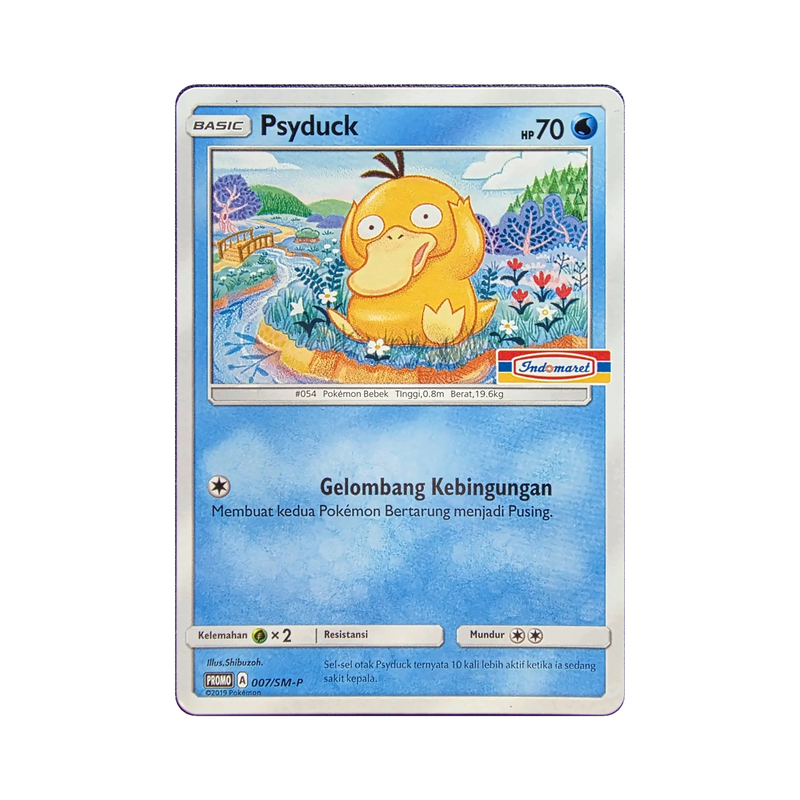 Psyduck 007/SM-P Promo Indonesian Indomaret
