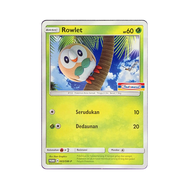 Rowlet 003/SM-P Promo Indonesian