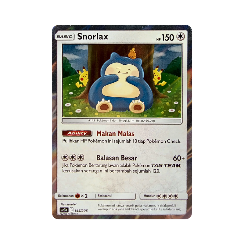 Snorlax 145/205 Indonesian