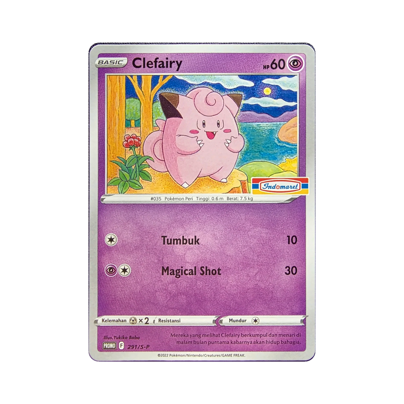 Clefairy 291/S-P Promo Indonesian